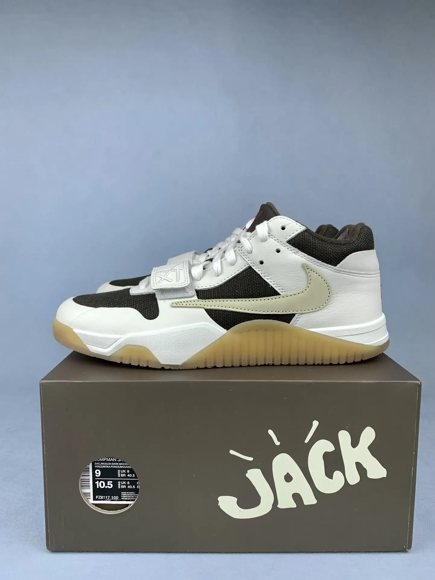 Travis Scott x Jordan Jumpman Jack TR “Sail” Shoes product photo from LabelPicks