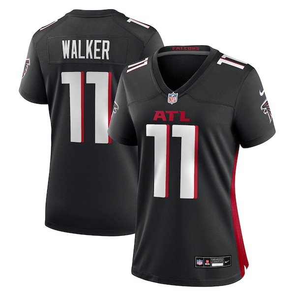 Jalon Walker Atlanta Falcons Nike Women's Team Game Jersey -  Black