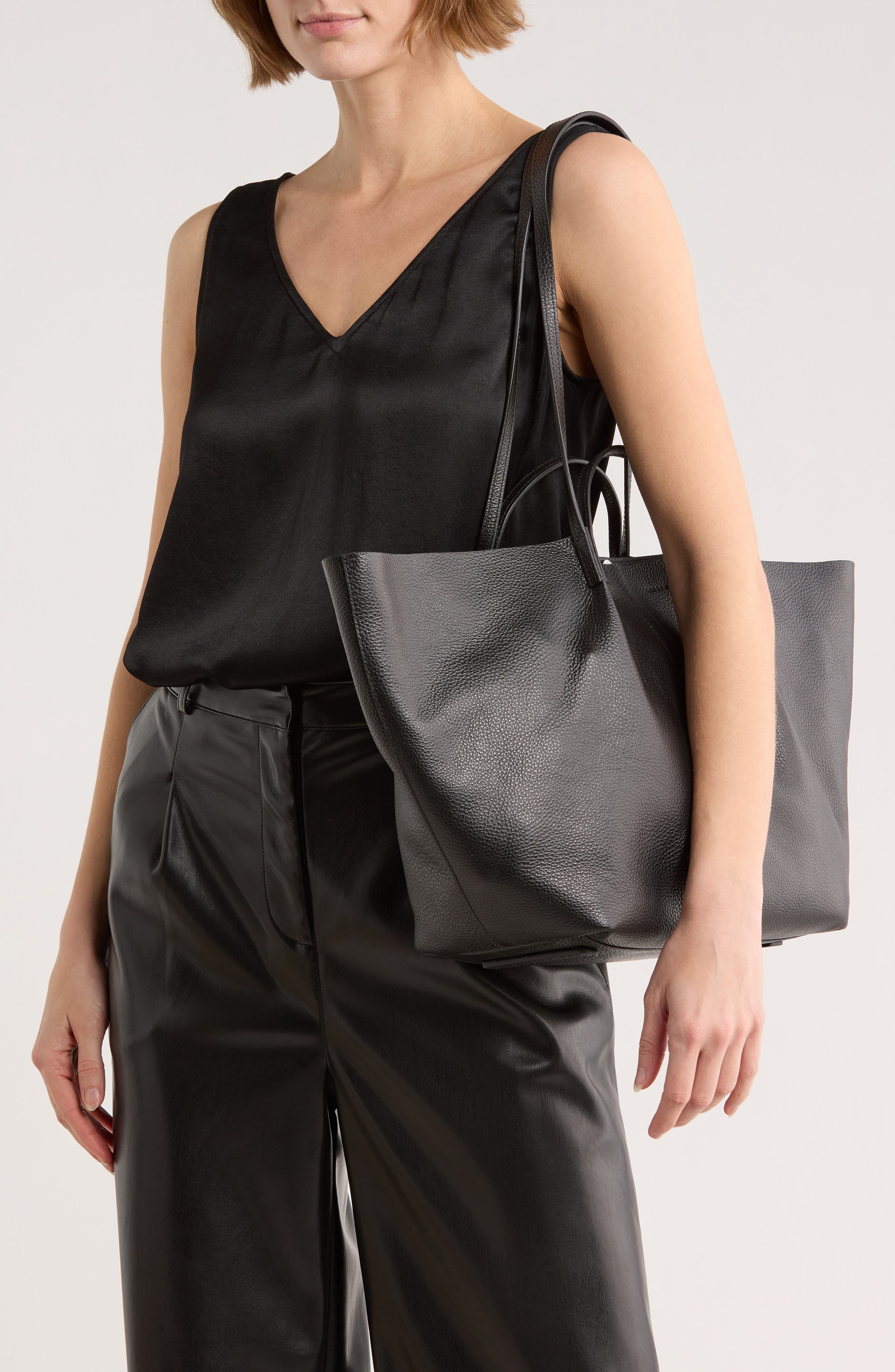 AllSaints Hannah East/West Tote