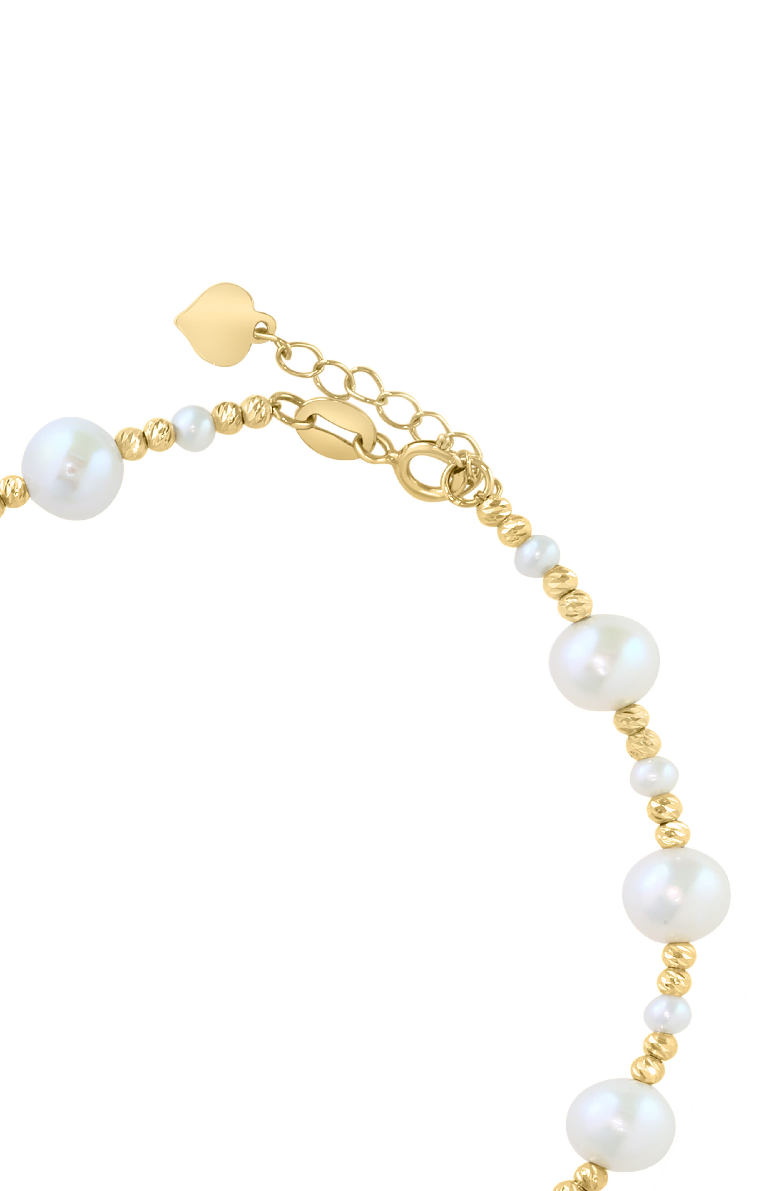 EFFY Freshwater Pearl Beaded Chain Bracelet