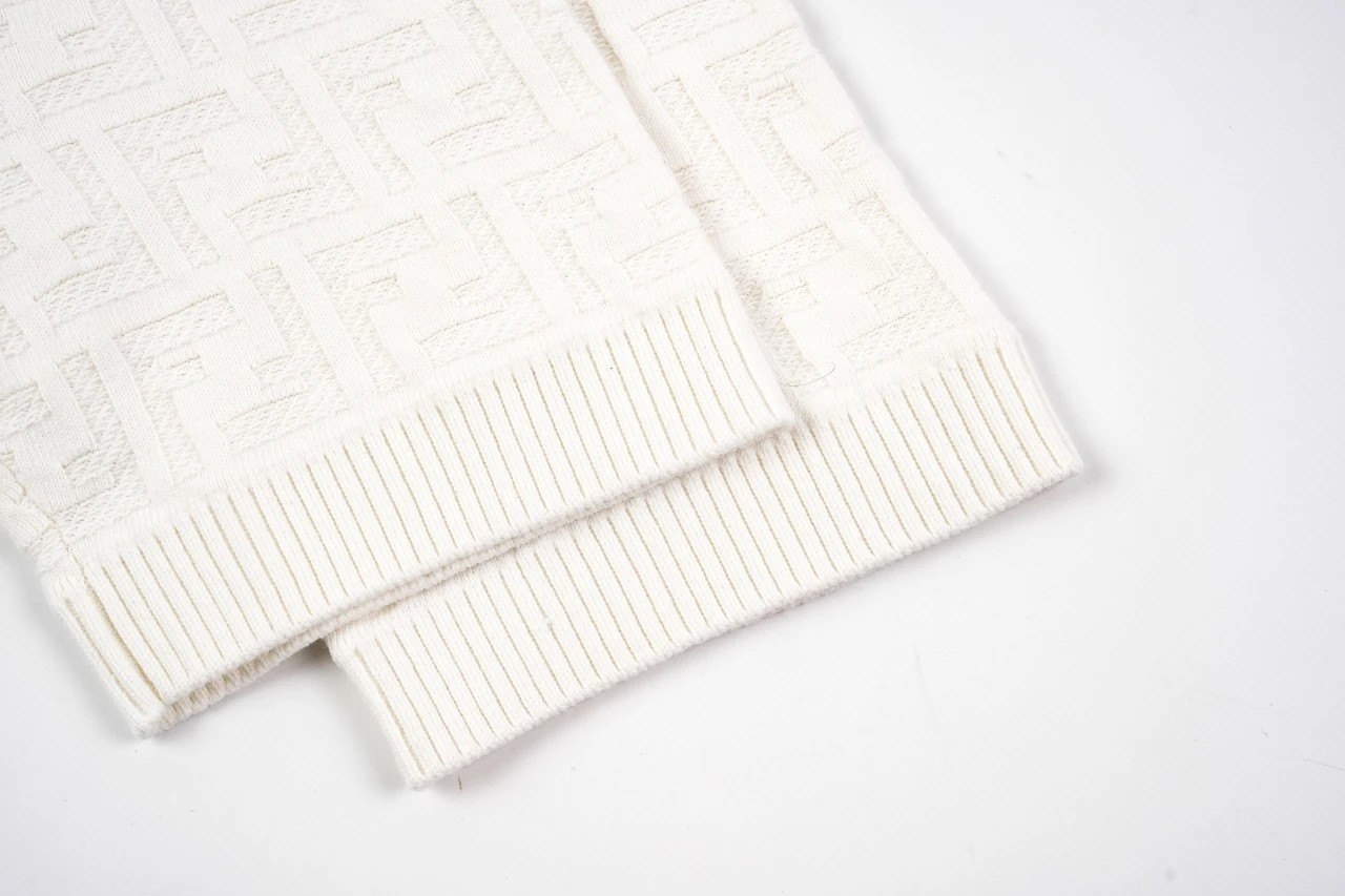 Fendi White Allover FF Knit T-Shirt product photo from LabelPicks