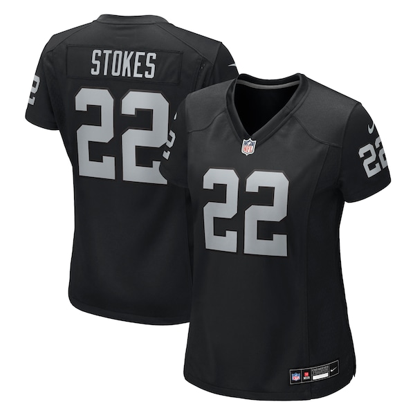 Eric Stokes Las Vegas Raiders Nike Women's Team Game Jersey -  Black