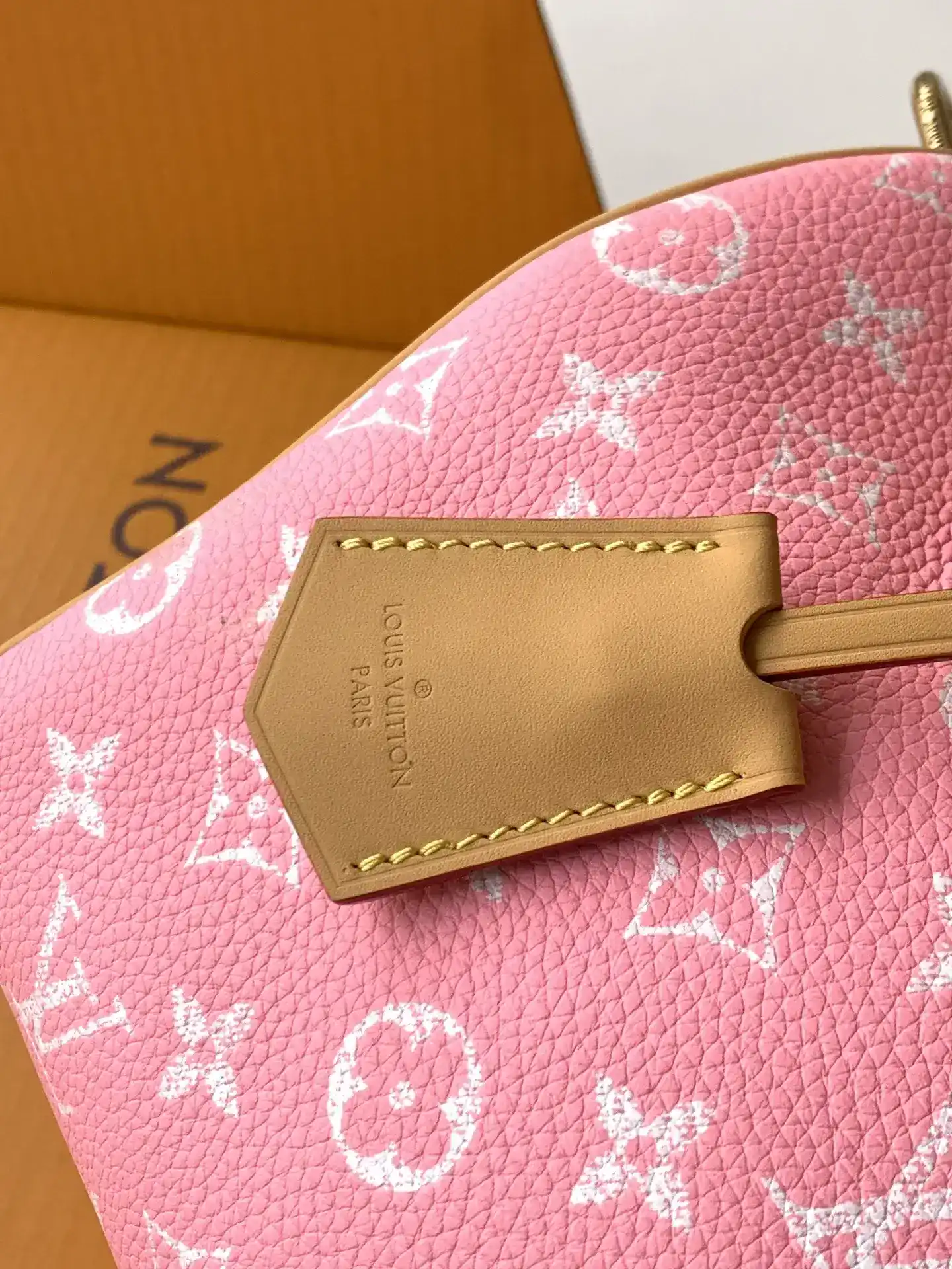 Louis Vuitton Speedy Pink Calfskin Top Handle Bag product photo from LabelPicks
