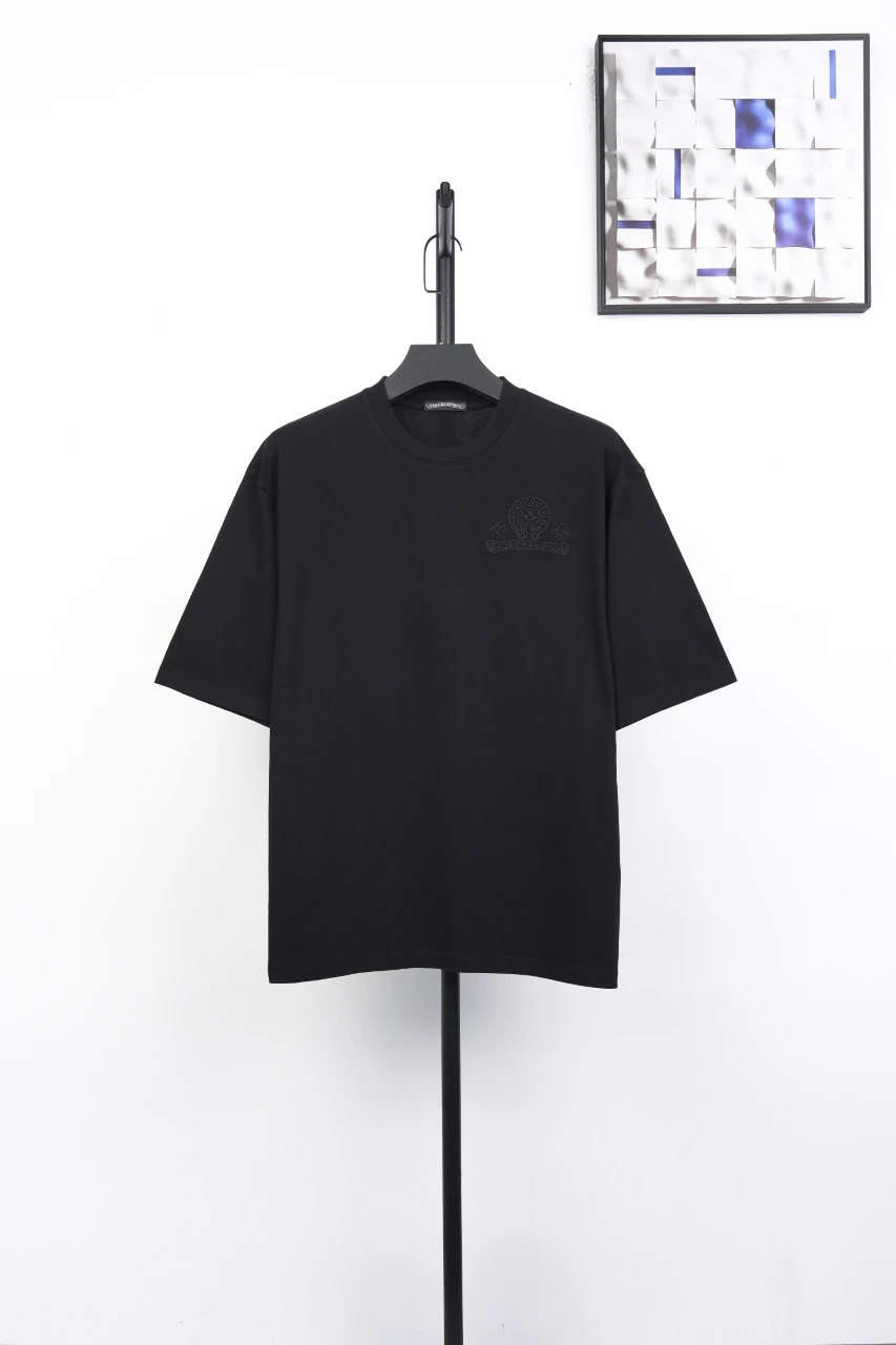 Chrome Hearts Black Firework Letter Embroidered T-Shirt product photo from LabelPicks