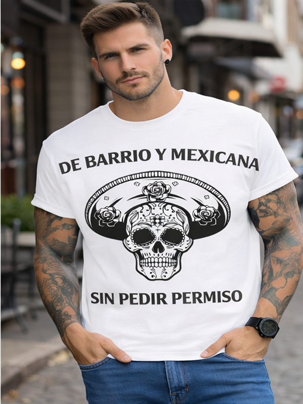 Remera “Flor y Calle” – Calle y Calavera