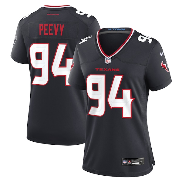 Jayden Peevy Houston Texans Nike Women's Team Game Jersey -  Navy