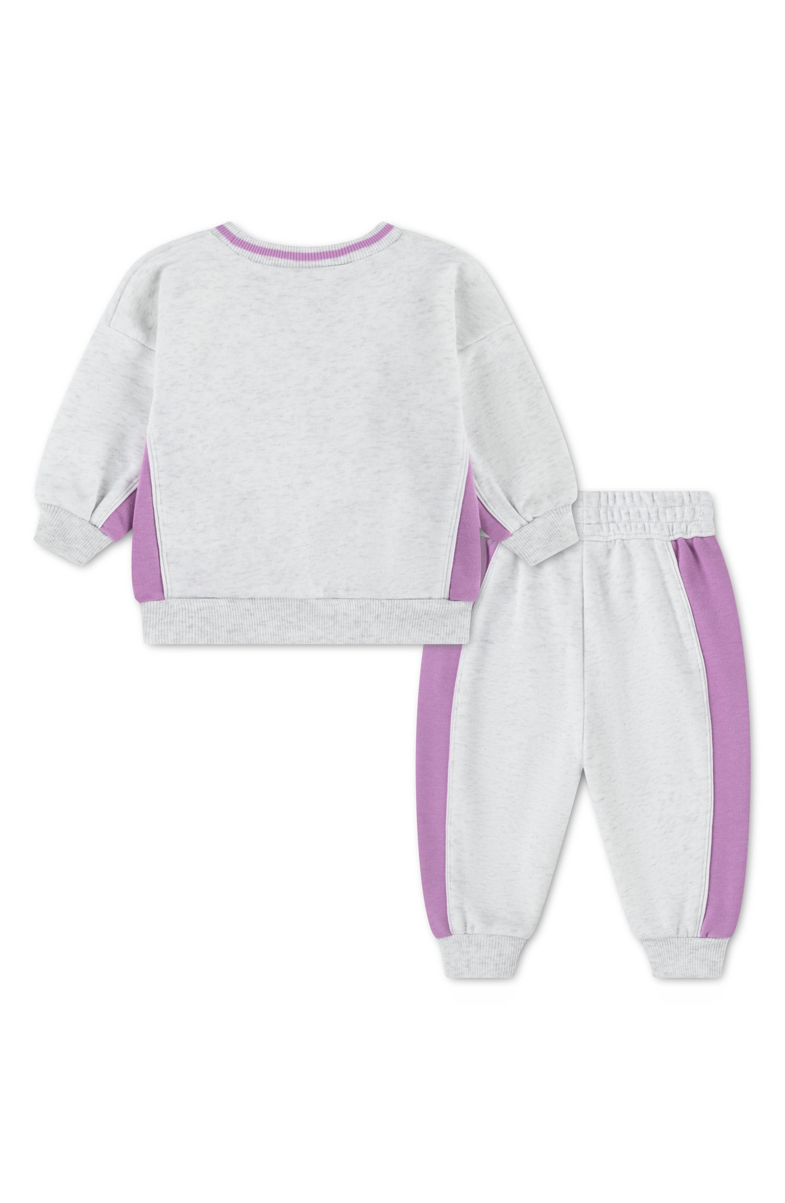 Nike Colorblock Fleece Sweatshirt & Joggers Set