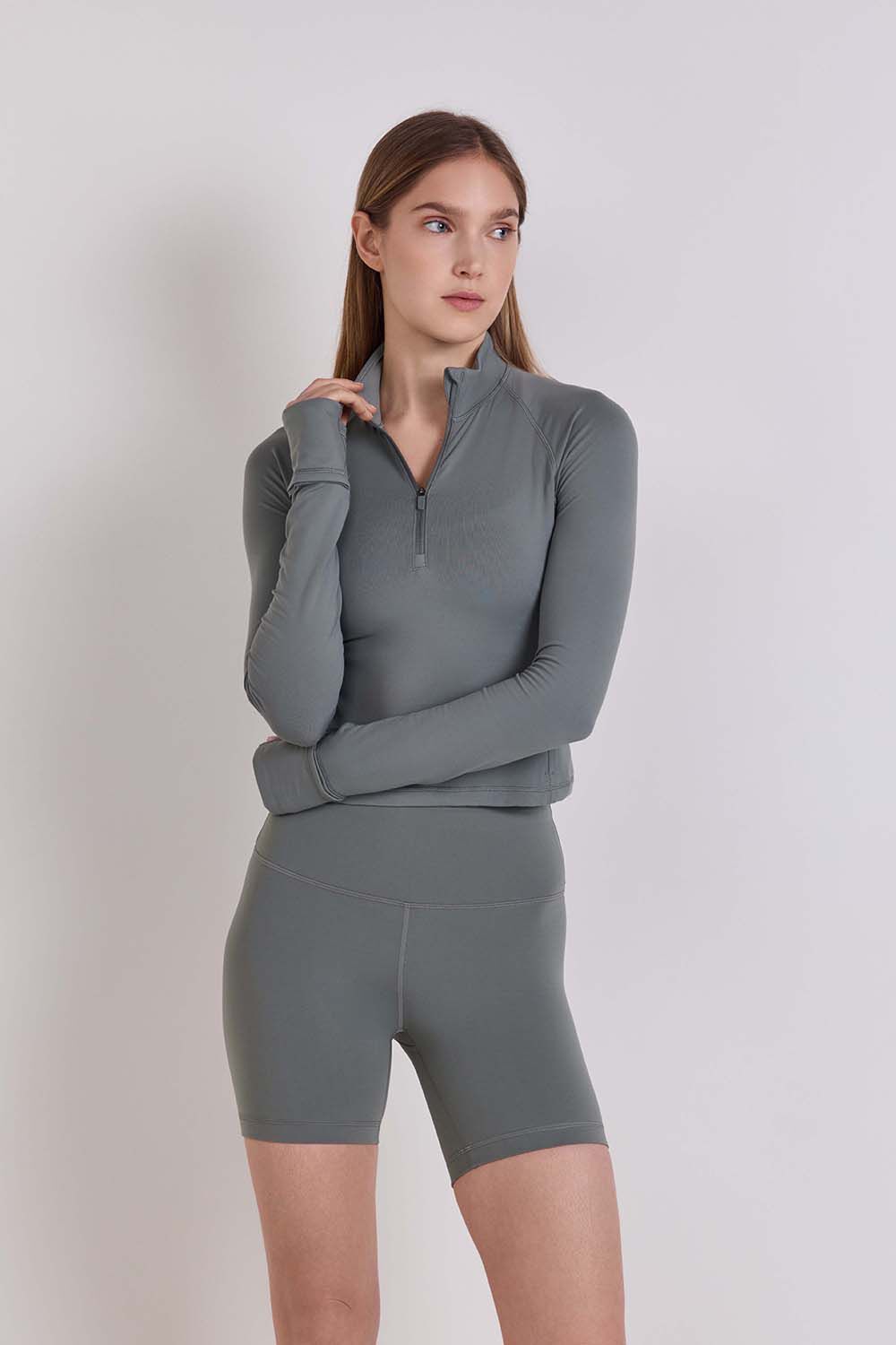 LULULEMON It's Rulu Cropped Half Zip