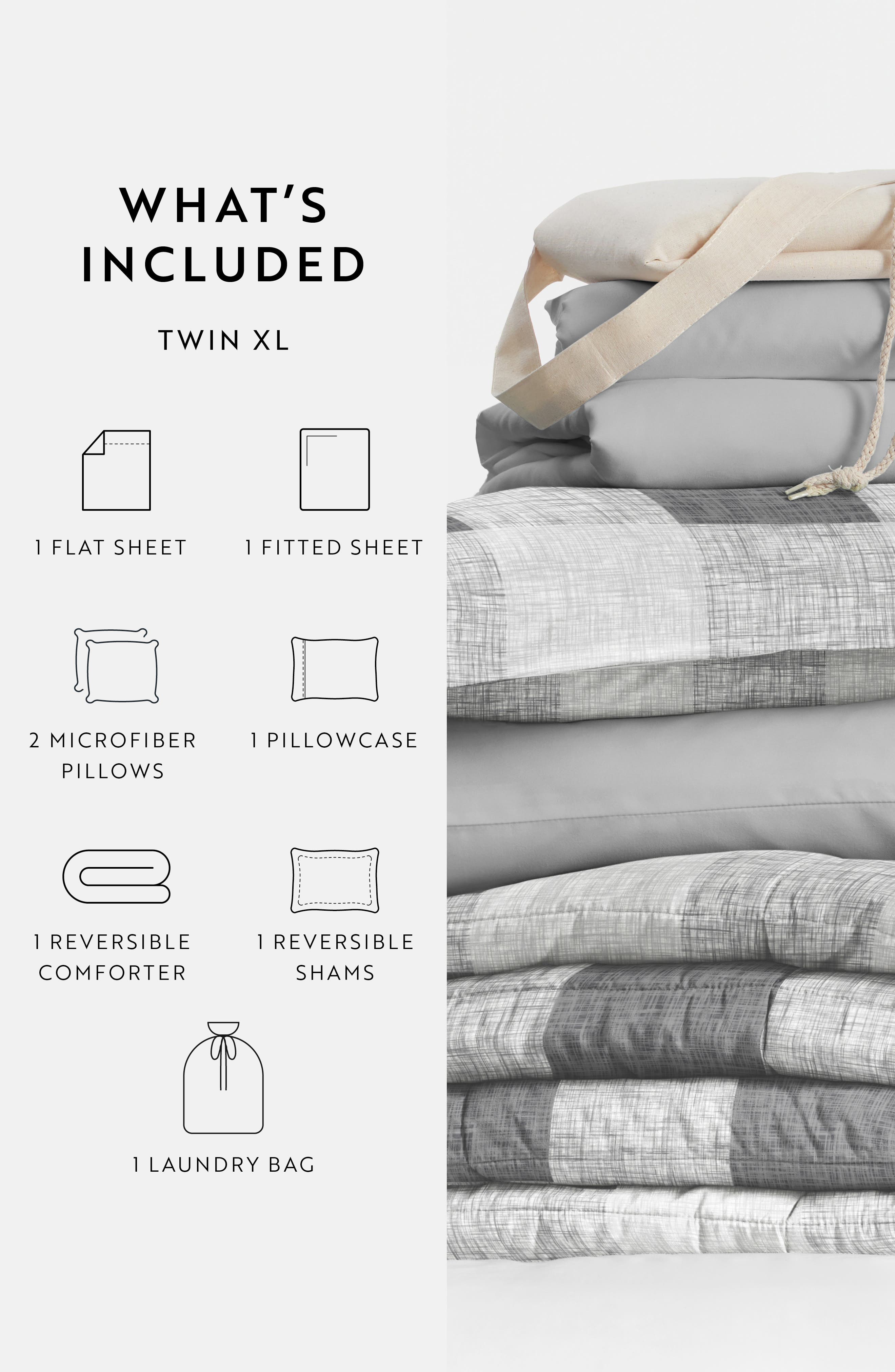 HOMESPUN Ultimate College Essentials Bedding Bundle.