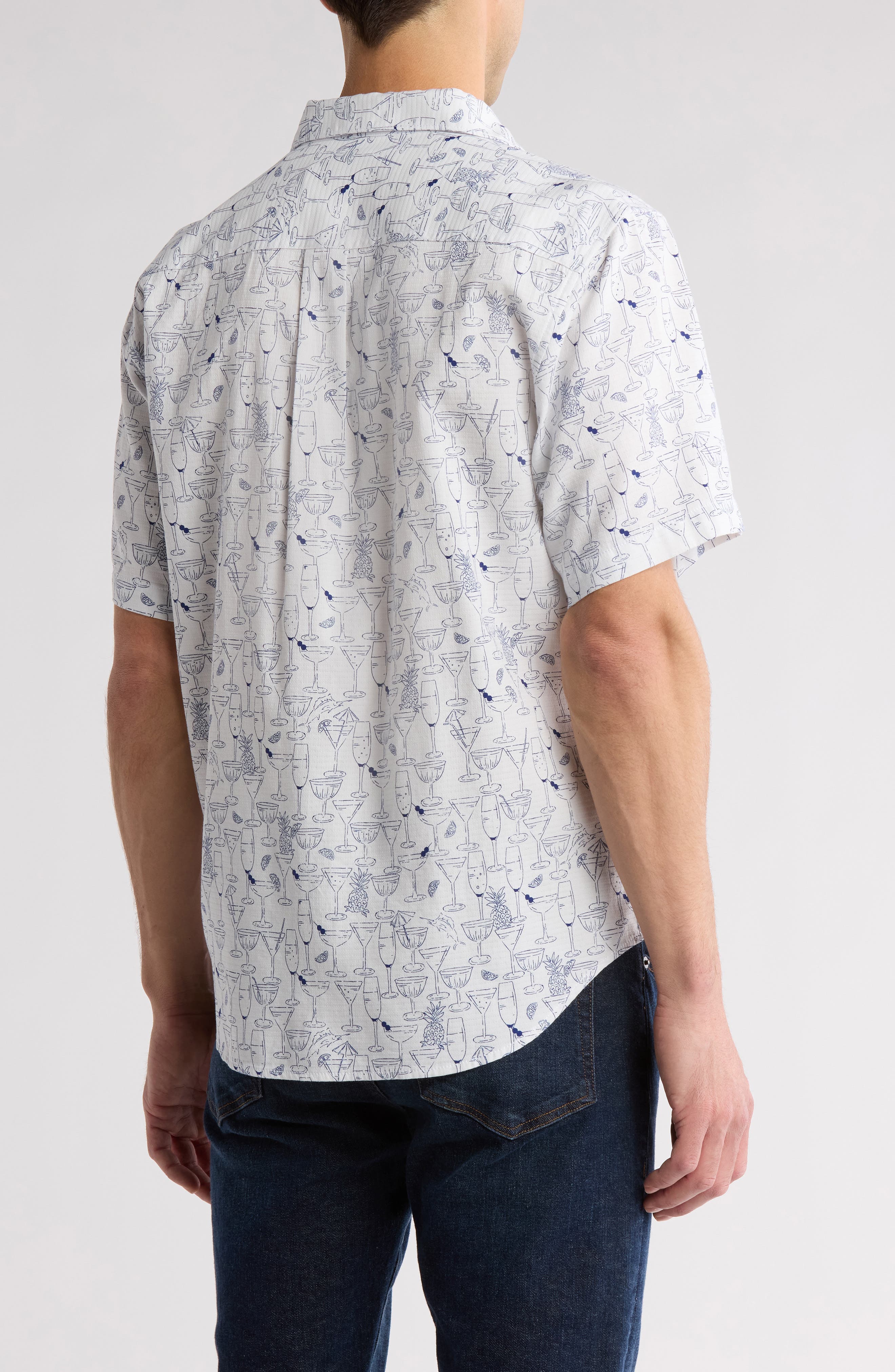 Tommy Bahama Mojito Bay Sippin' Soiree IslandZone® Short-Sleeve Shirt