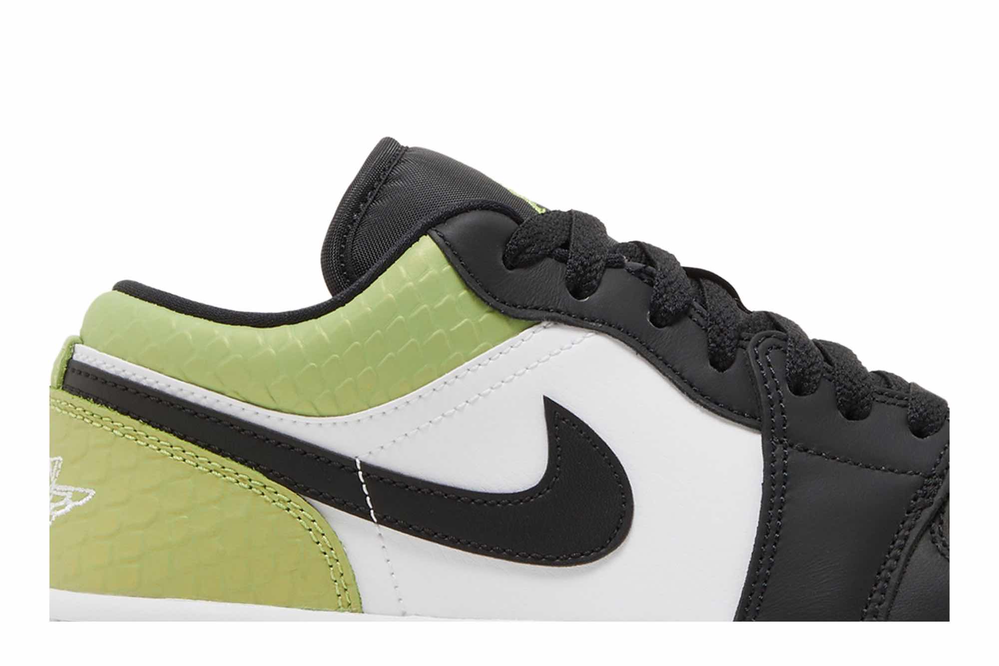 Air Jordan 1 Low SE ‘Vivid Green Snakeskin’ DX4446-301