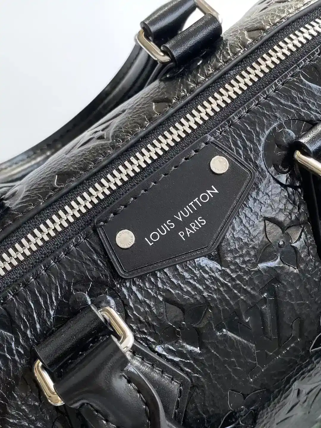 Louis Vuitton Black Speedy Calfskin Top Handle Bag product photo from LabelPicks