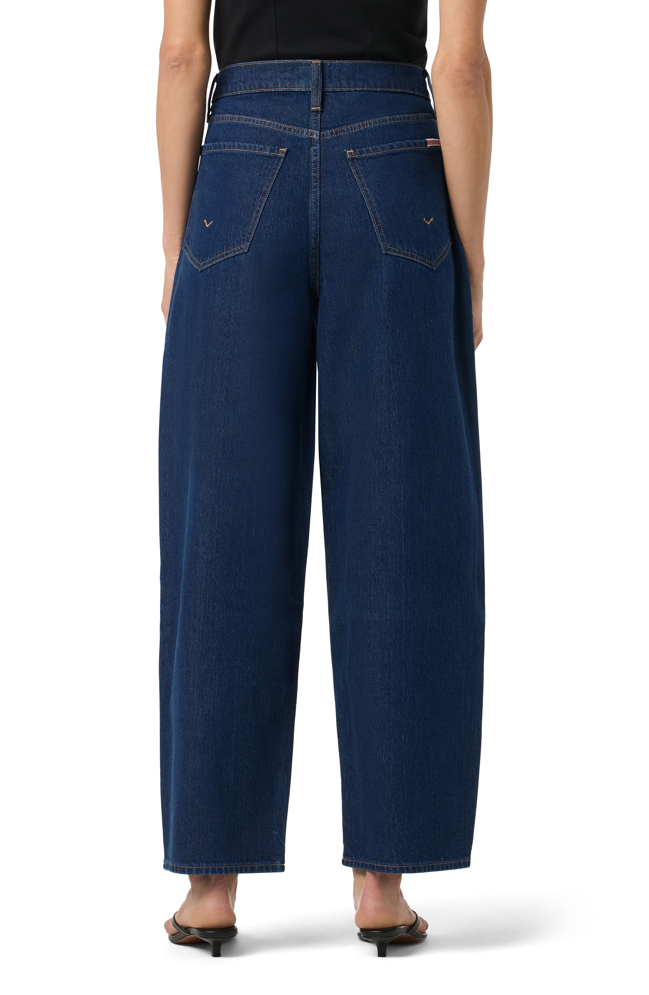 Hudson Jeans High Waist Ankle Barrel Leg Jeans