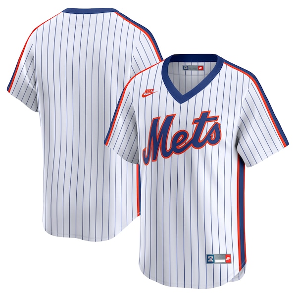 New York Mets Nike Cooperstown Collection Limited Jersey - White
