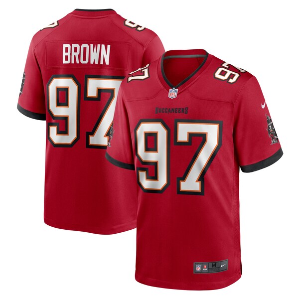 Earnest Brown IV Tampa Bay Buccaneers Nike  Game Jersey -  Red