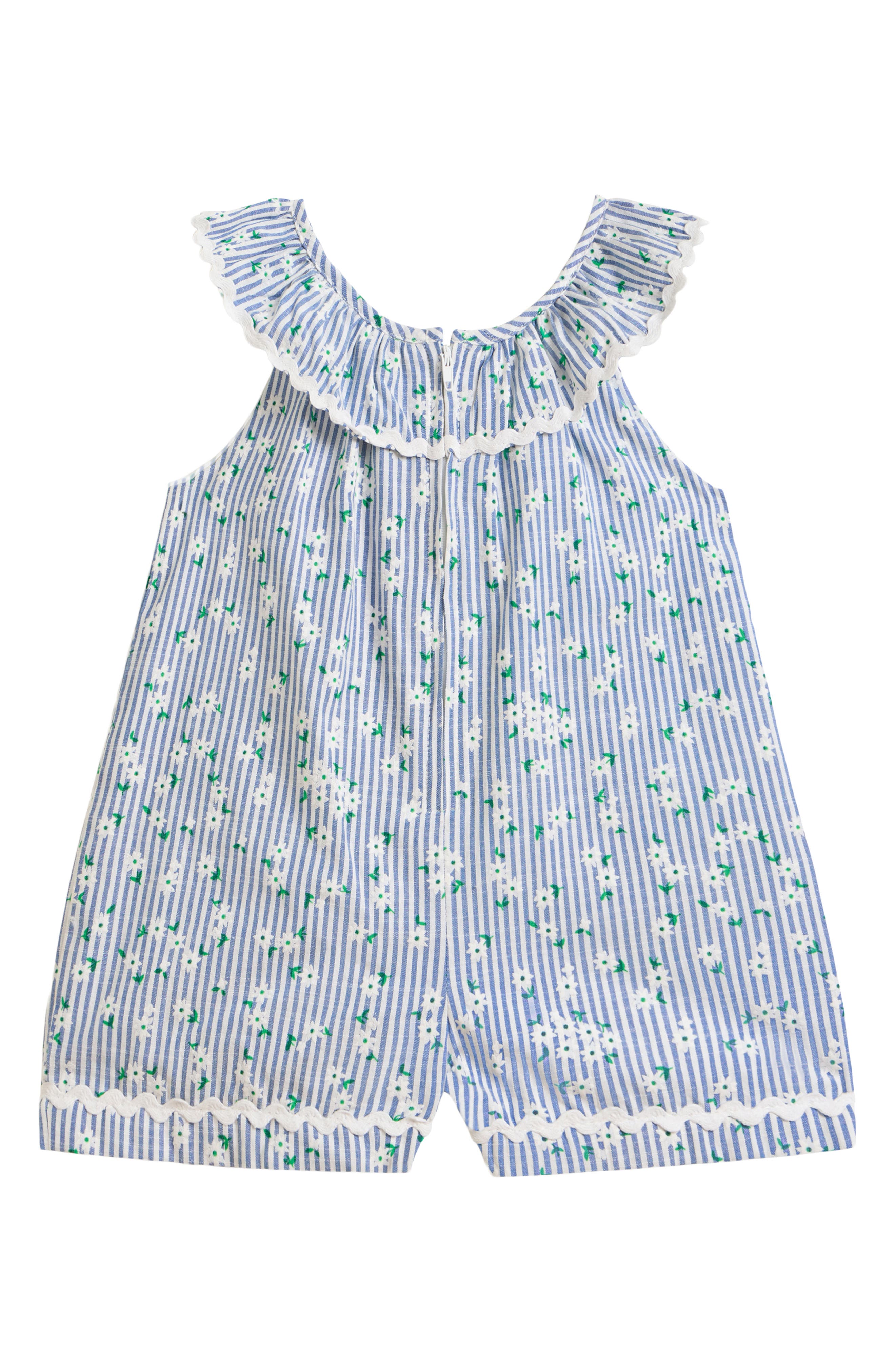 Pippa & Julie Kids' Lisa Daisy Stripe Romper