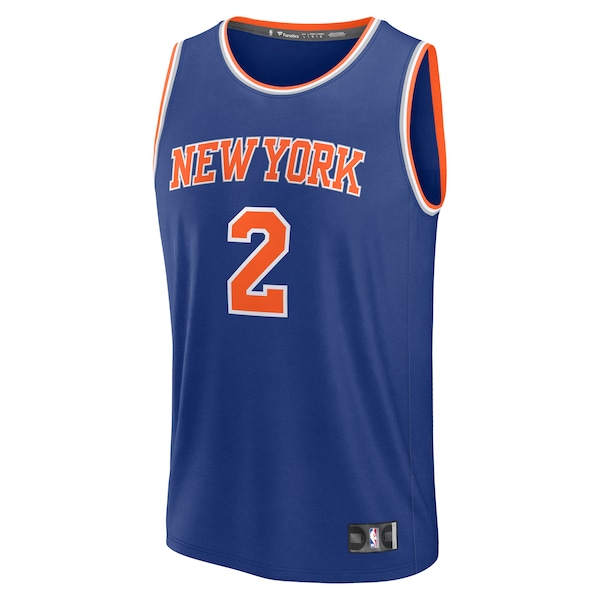 Miles McBride New York Knicks  Fast Break Replica Player Jersey - Icon Edition - Blue