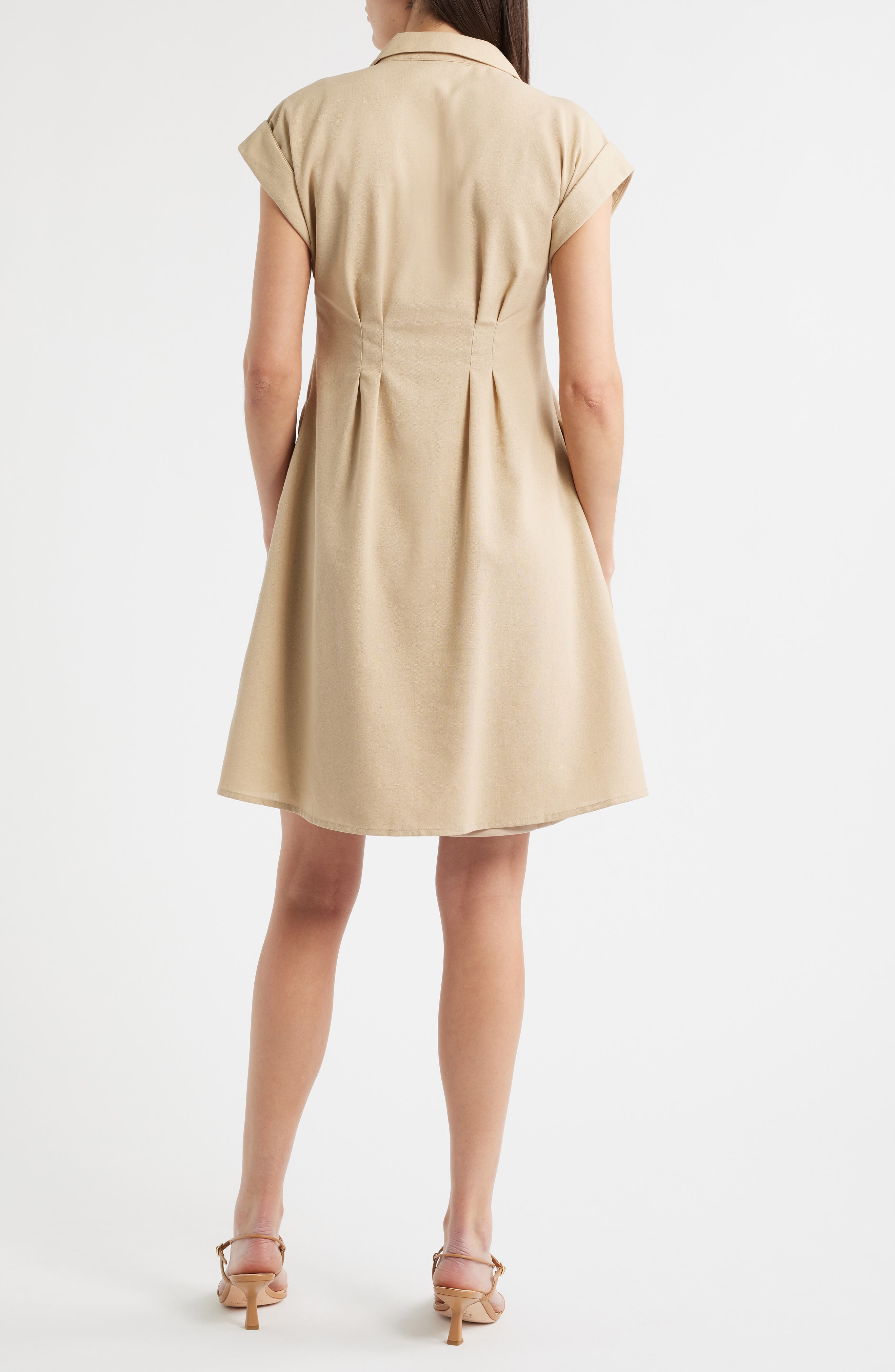 Julia Jordan Short Sleeve Shirtdress