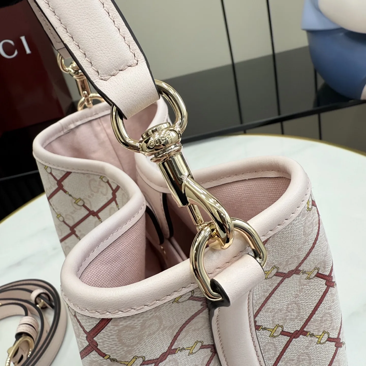 Gucci Pink Bucket Bag product photo from LabelPicks