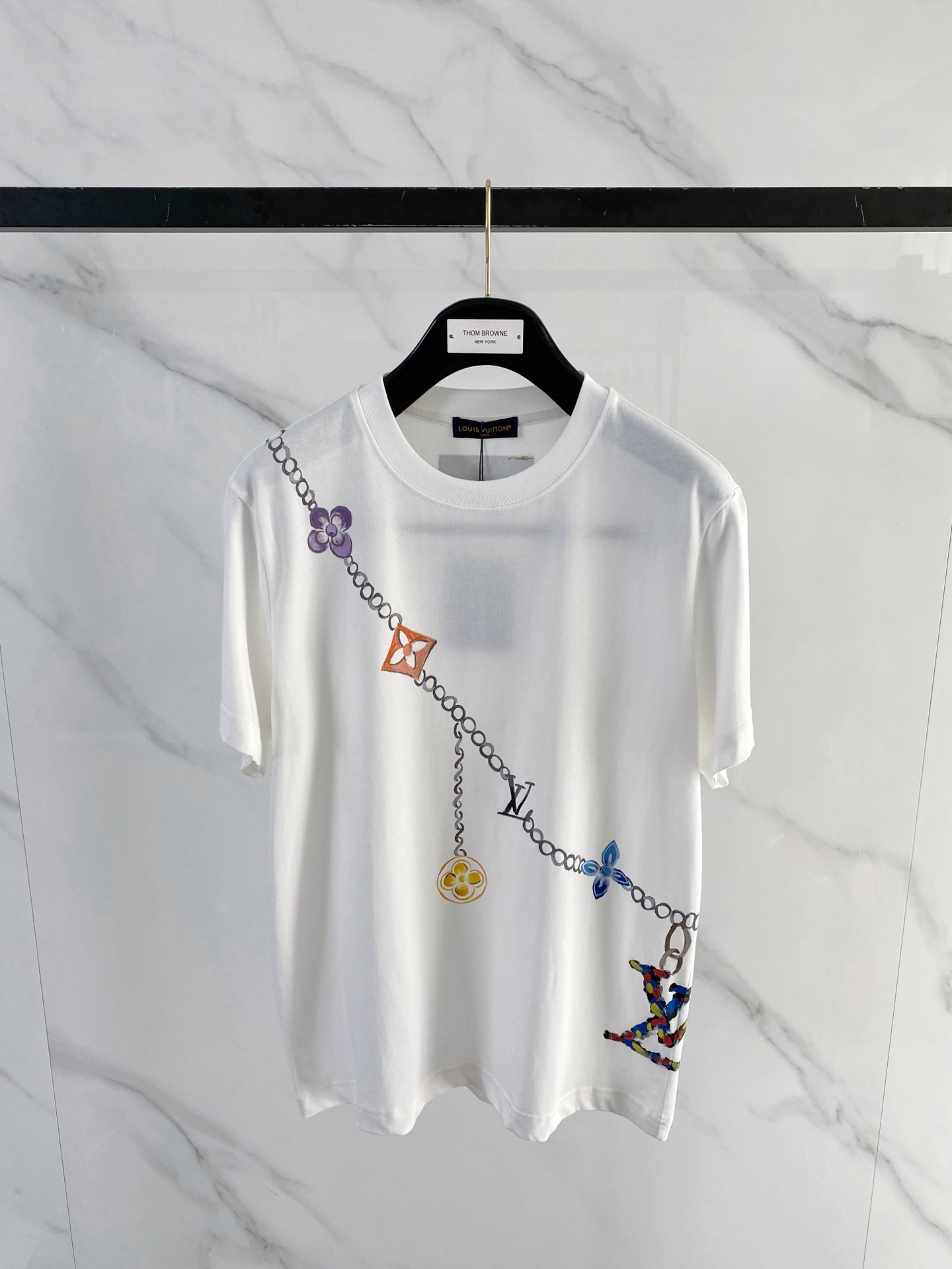 0413 Classic logo print t-shirt