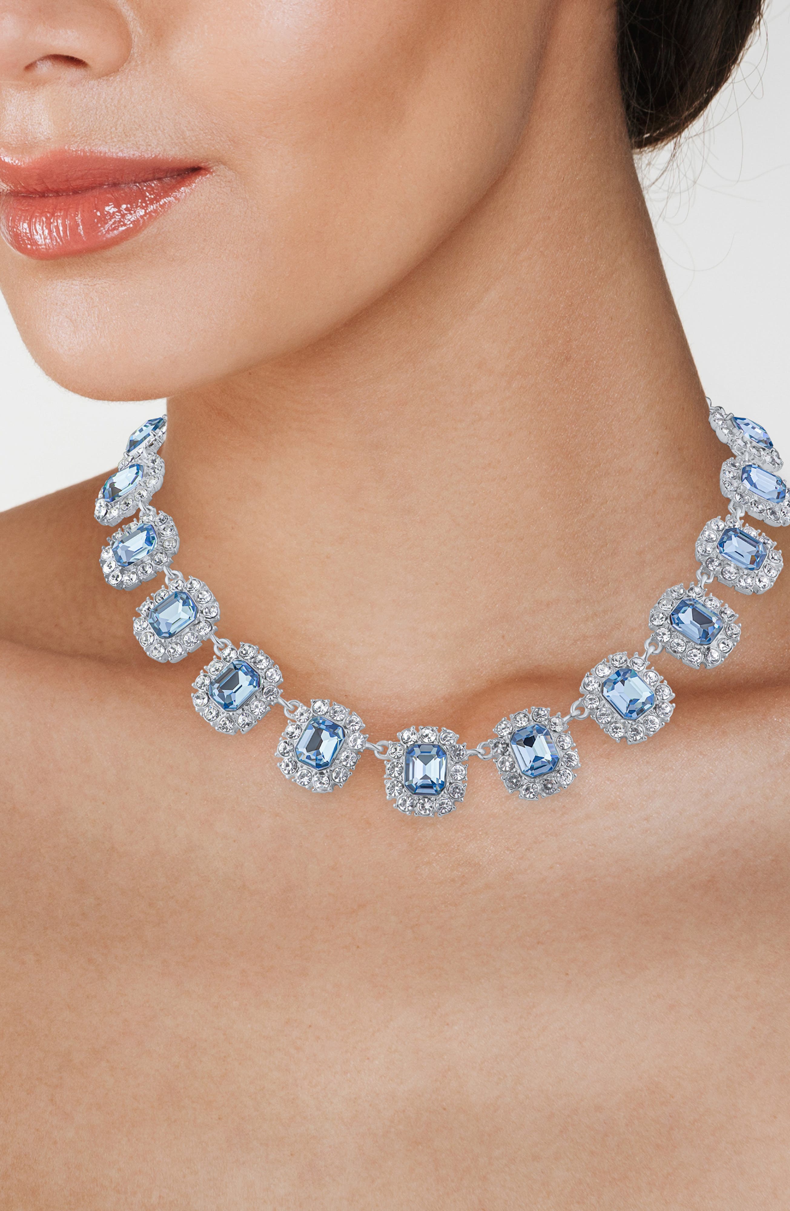 JARDIN Crystal Halo Collar Necklace (Nordstrom Exclusive)