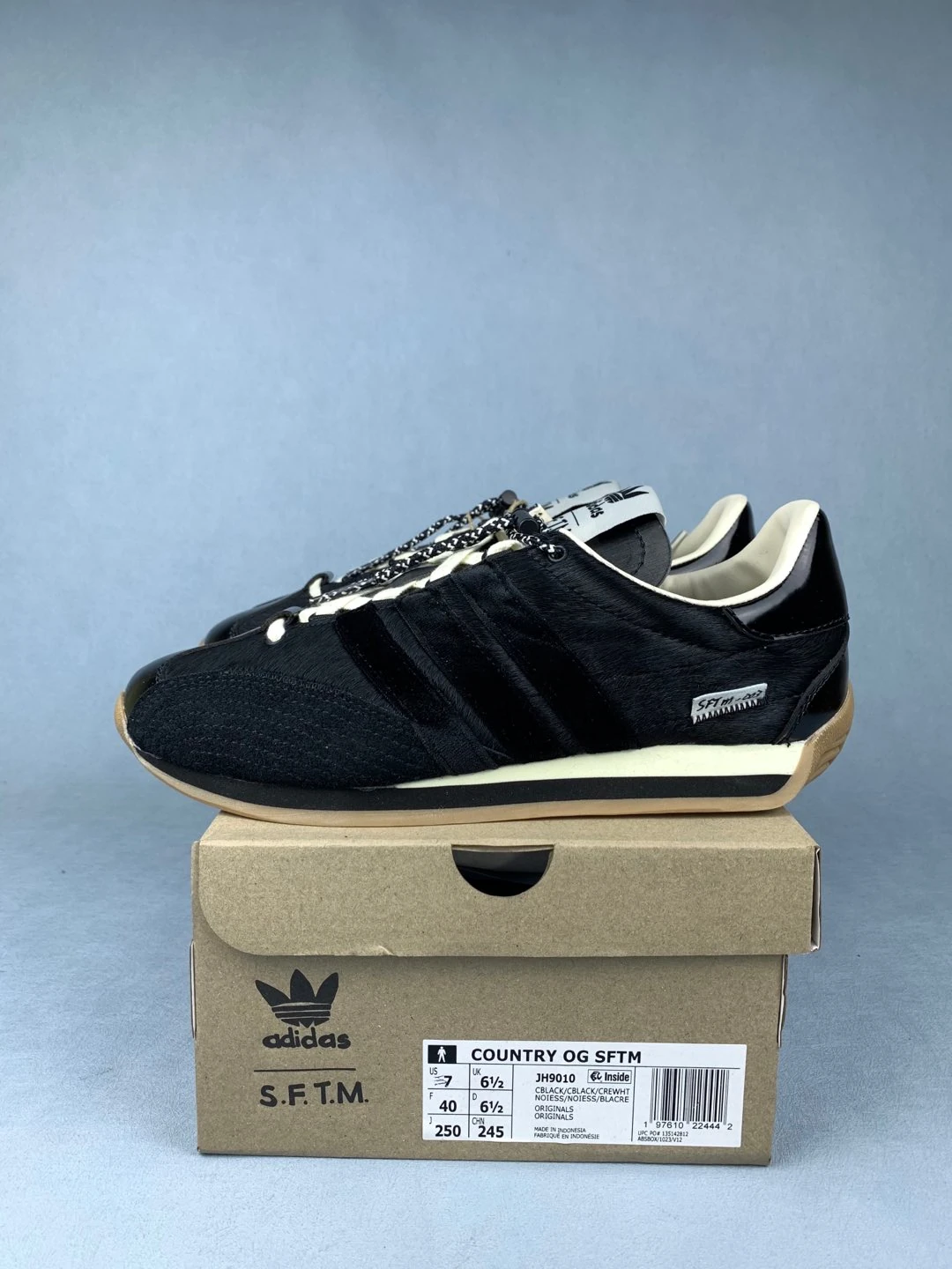 Song for the Mute x adidas Country OG Black Shoes product photo from LabelPicks
