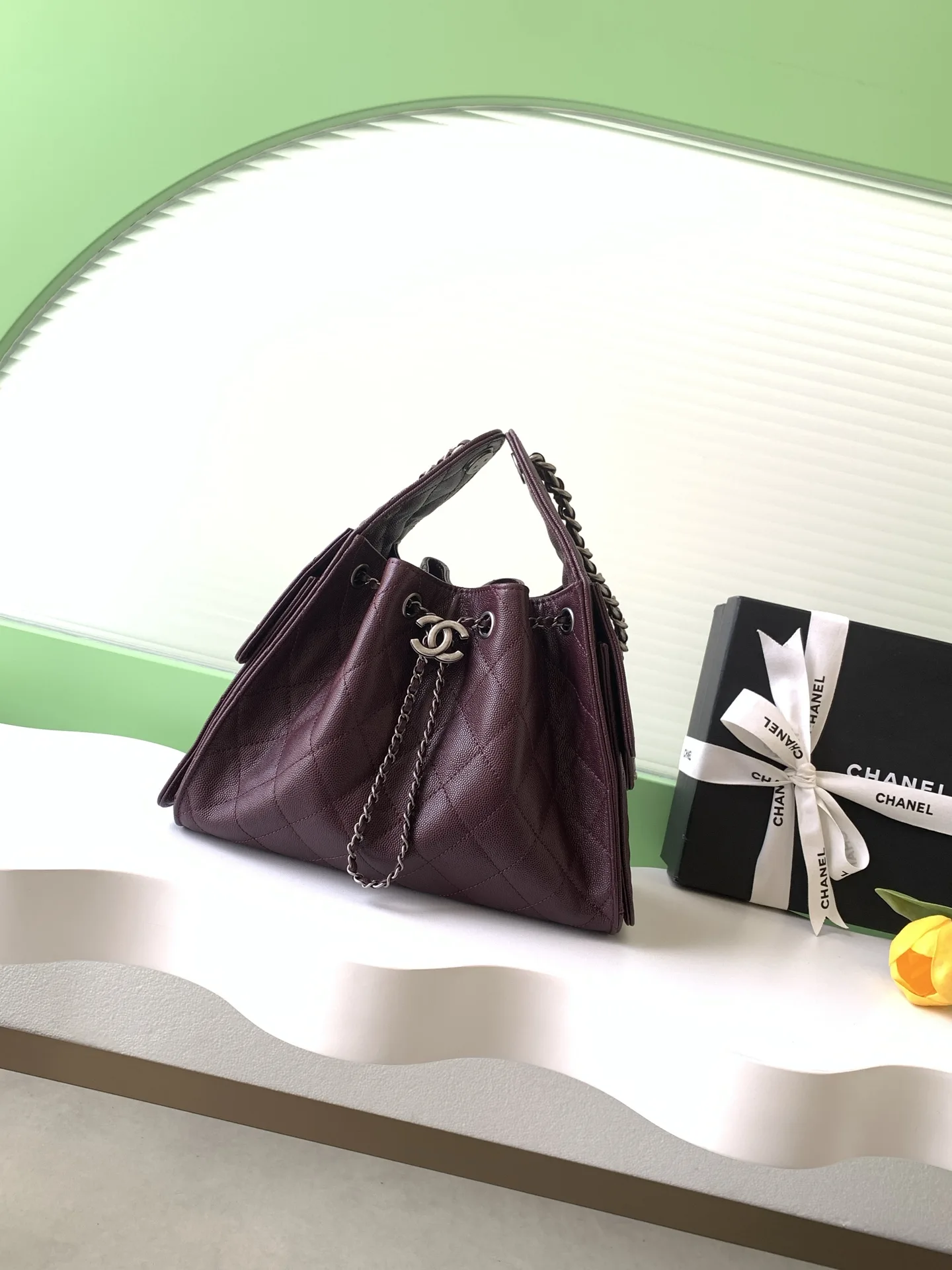 Chanel Quilted Leather Hobo Bag product photo from LabelPicks