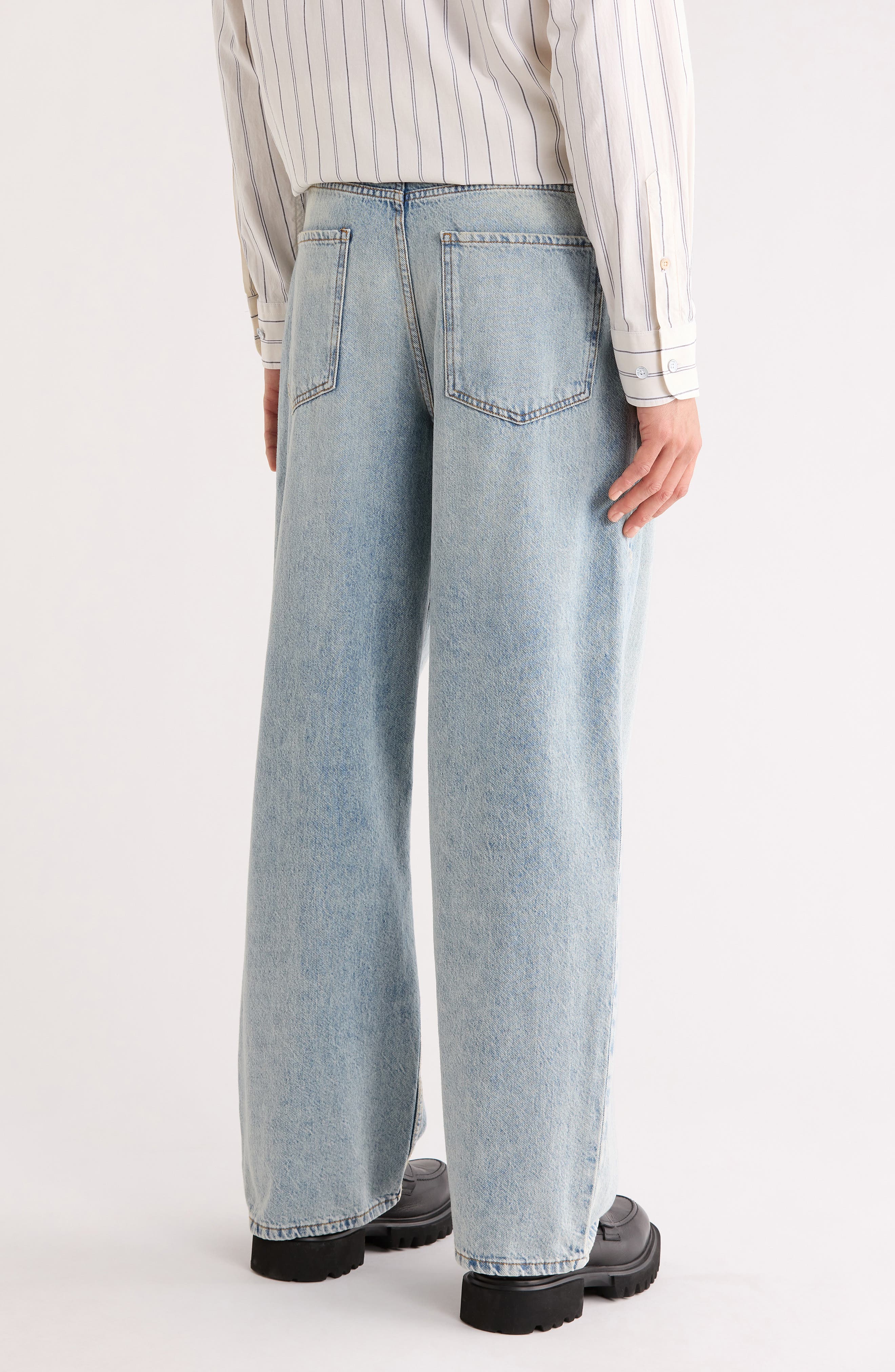 OLIVER LOGAN Relaxed Fit Baggy Jeans