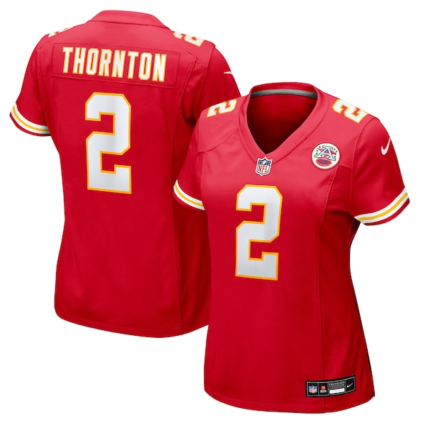Tyquan Thornton Kansas City Chiefs Nike Women's Team Game Jersey -  Red