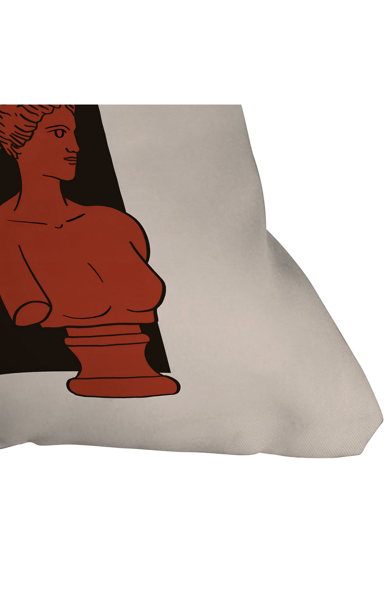 Deny Designs Classic Busts Throw Pillow