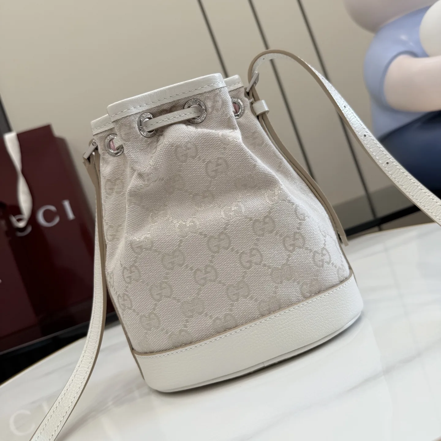 Gucci Canvas and Leather Generation Bucket Bag product photo from LabelPicks