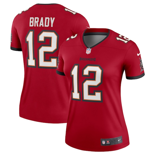 Tom Brady Tampa Bay Buccaneers Nike Women's Legend Jersey - Red/Pewter
