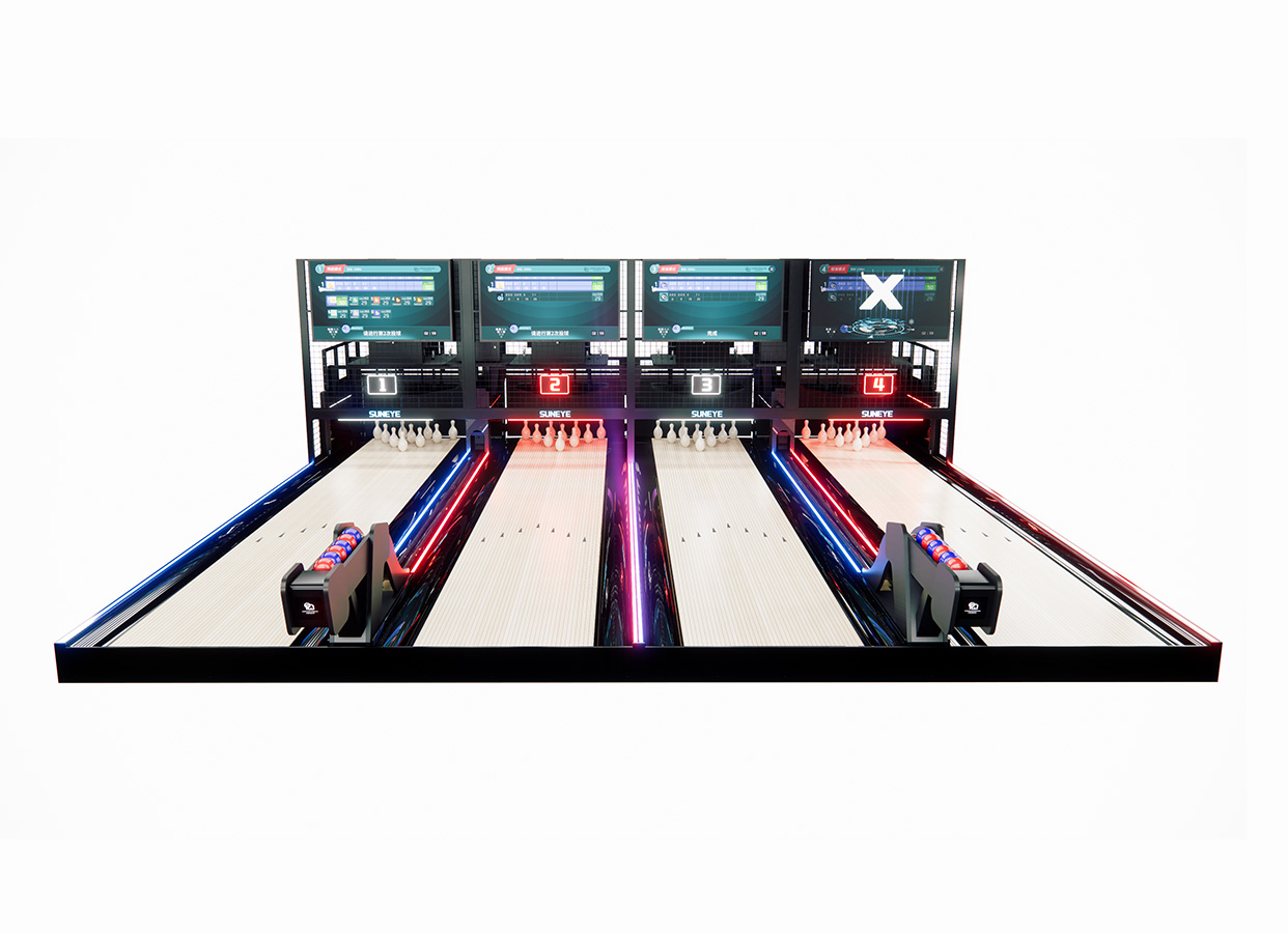 Key Point On The Layout Of Suneye Duckpin Bowling Equipment - Bowling Lane - Bowling Pinsetter Machine - Bowling Scoring System - Ball Return System - Suneye