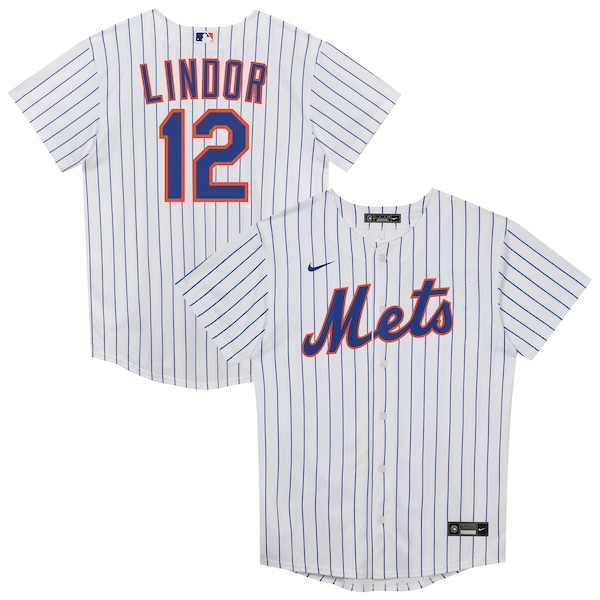 Francisco Lindor New York Mets Nike Preschool Home Replica Player Jersey - White