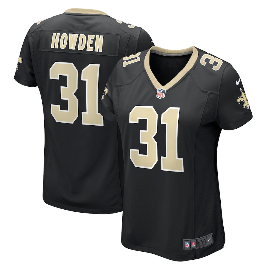 Jordan Howden New Orleans Saints Nike Women's Team Game Jersey -  Black
