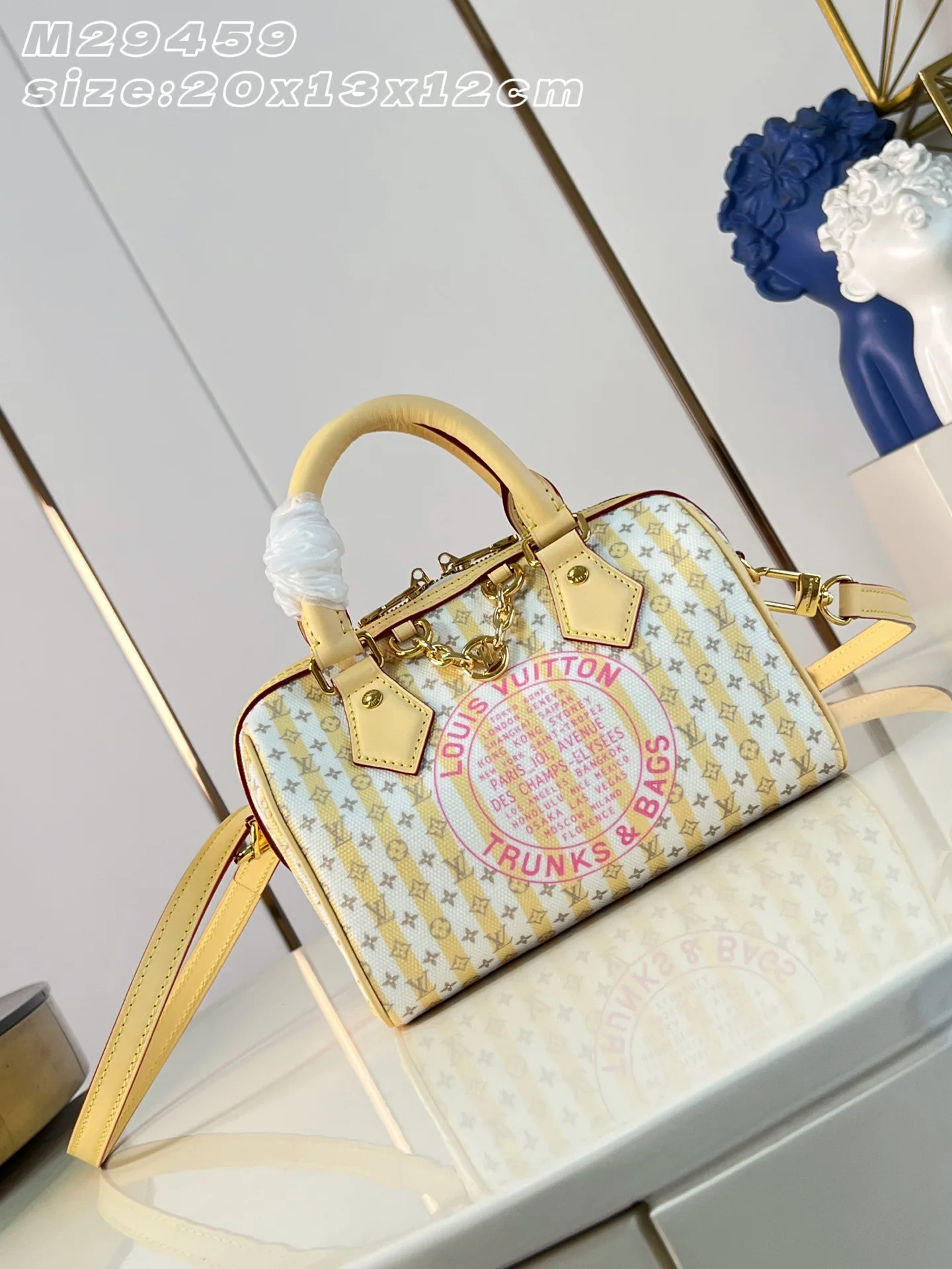 Louis Vuitton Gold Speedy Calfskin Top Handle Bag product photo from LabelPicks