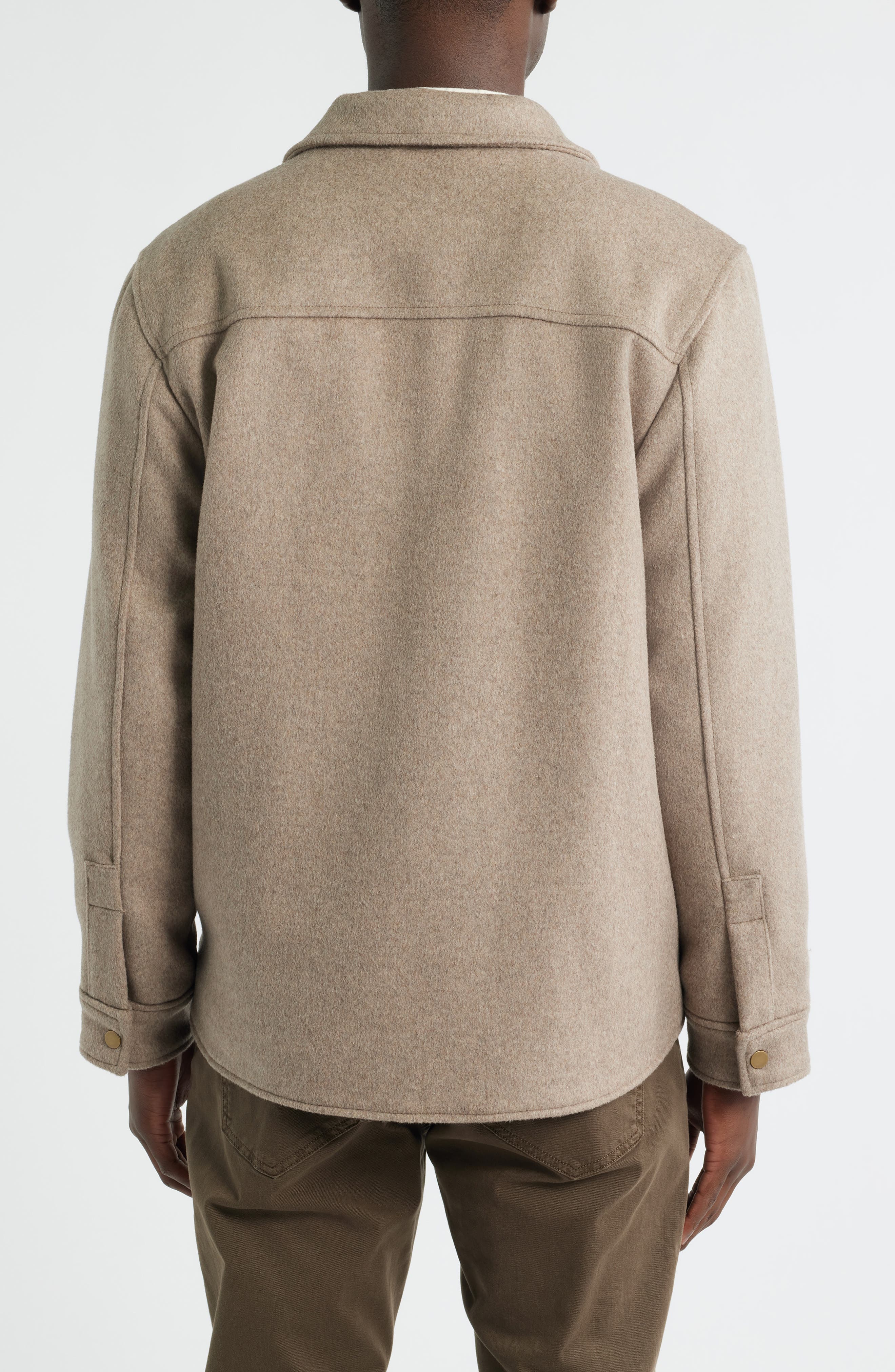 Nordstrom Wool Blend Shirt Jacket