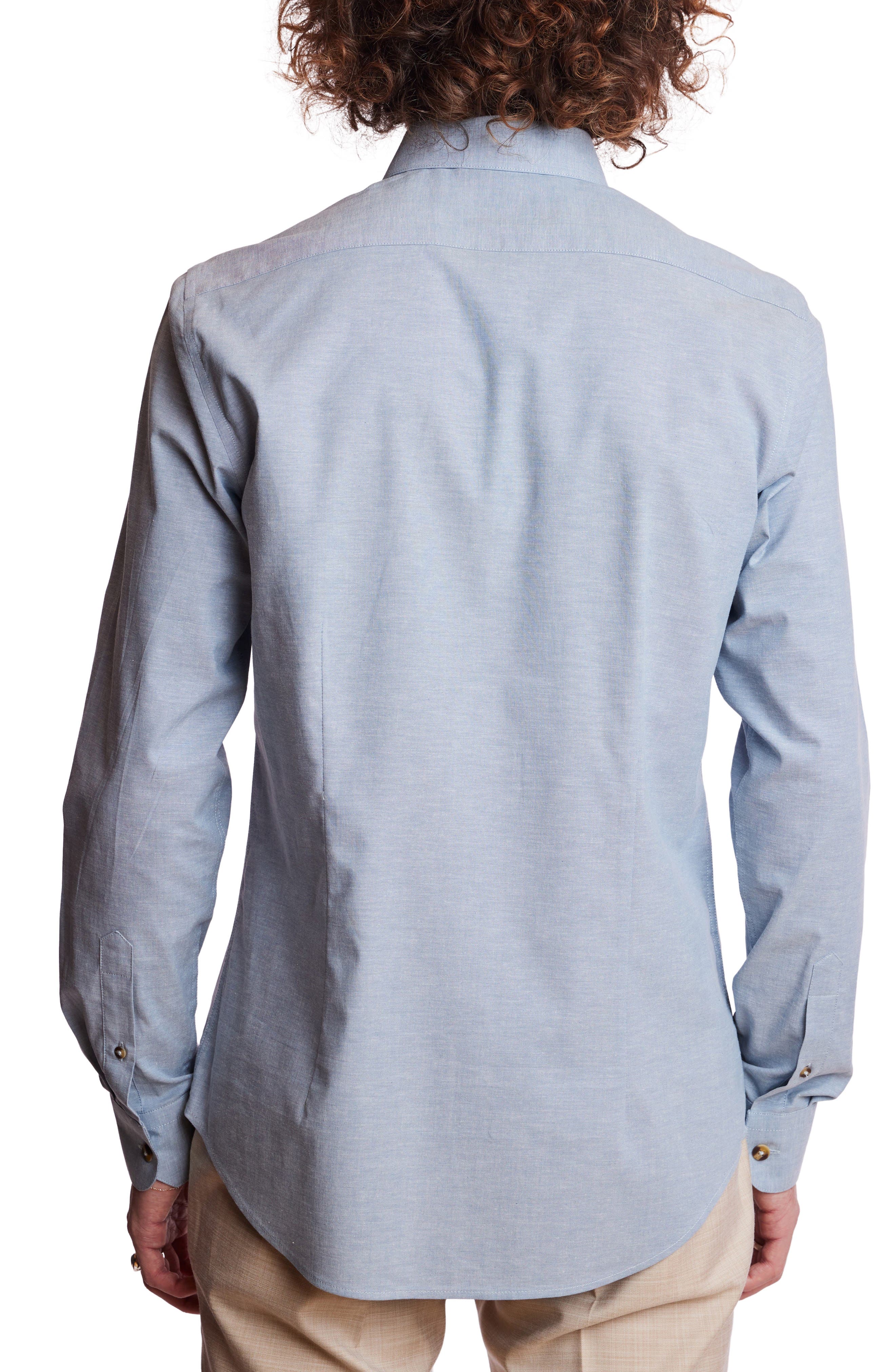 PAISLEY & GRAY Brian Solid Stretch Cotton Dress Shirt