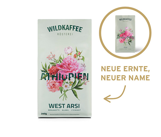 Wildkaffee - Äthiopien West Arsi Omni-Roast