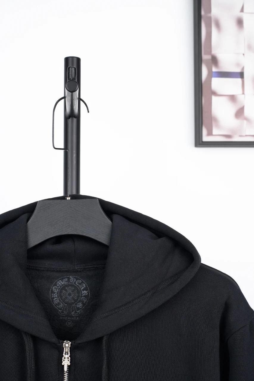 Chrome Hearts Black Deadly Doll Graphic Zip Hoodie product photo from LabelPicks