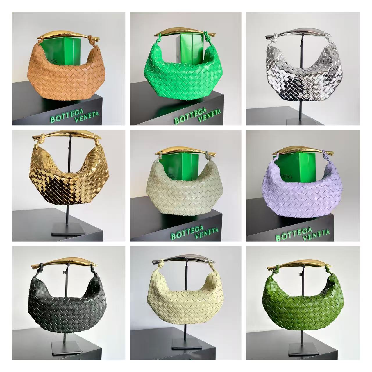 Bottega Veneta SARDINE Intrecciato/Lambskin/36CM