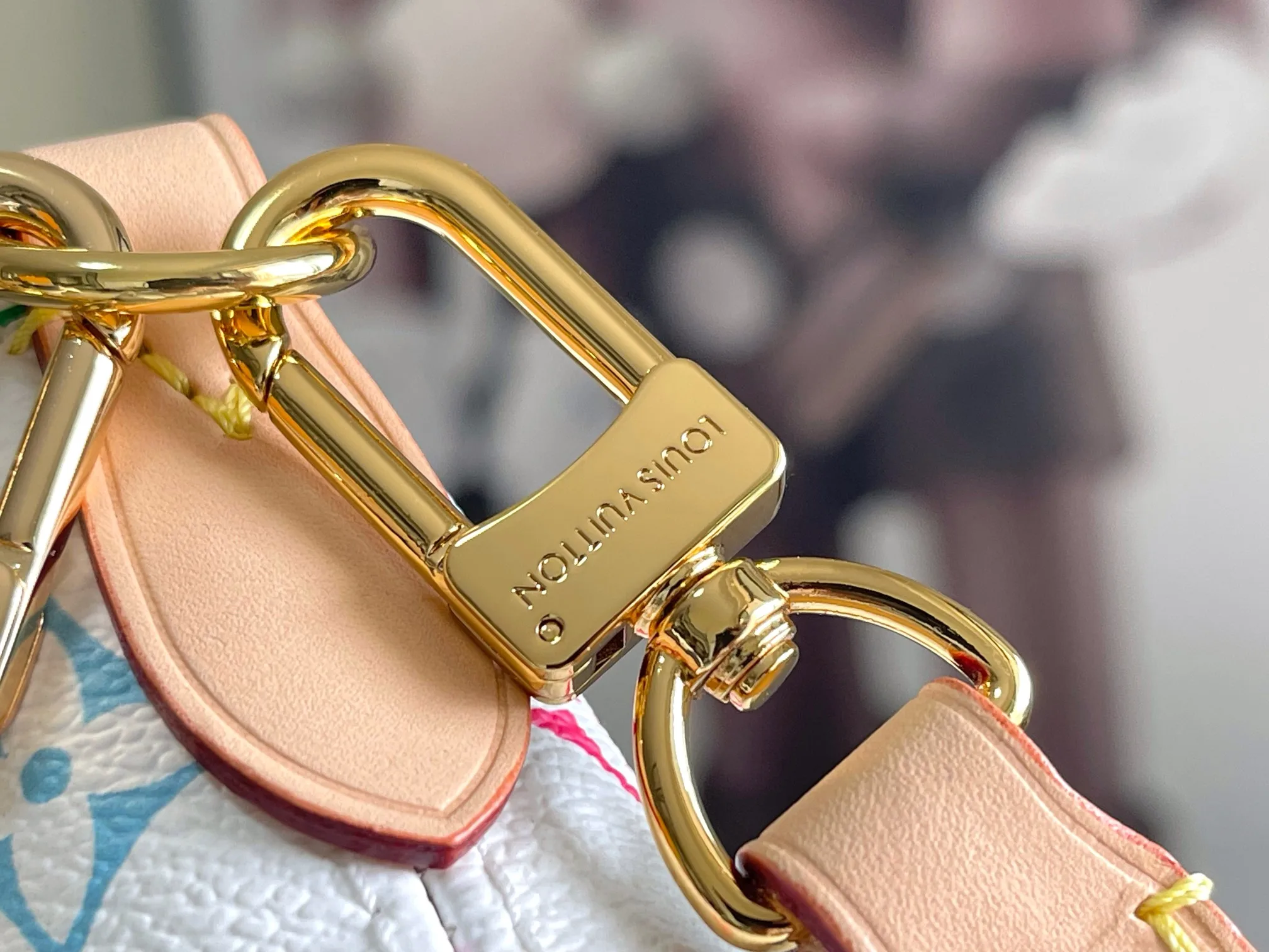Louis Vuitton Gold Canvas and Leather Shoulder Bag product photo from LabelPicks