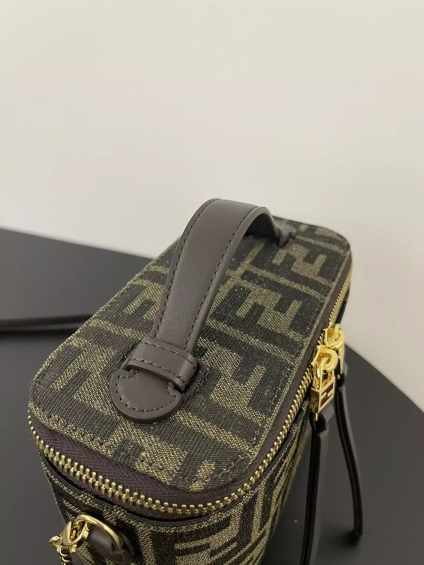 Fendi Pink Monogram Canvas Shoulder Bag product photo from LabelPicks