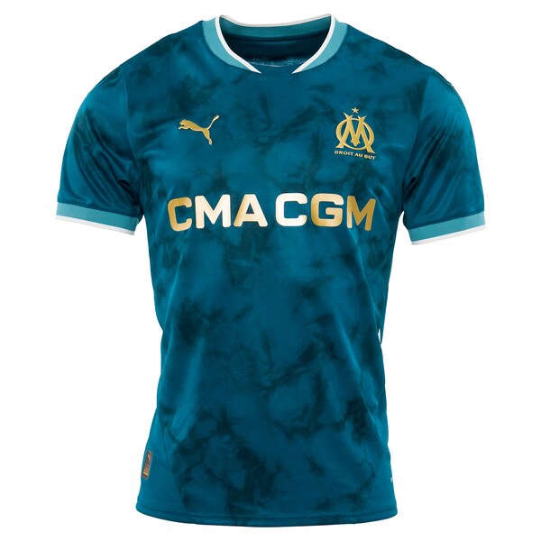 Olympique Marseille Puma 2024/25 Away Replica Jersey - Blue