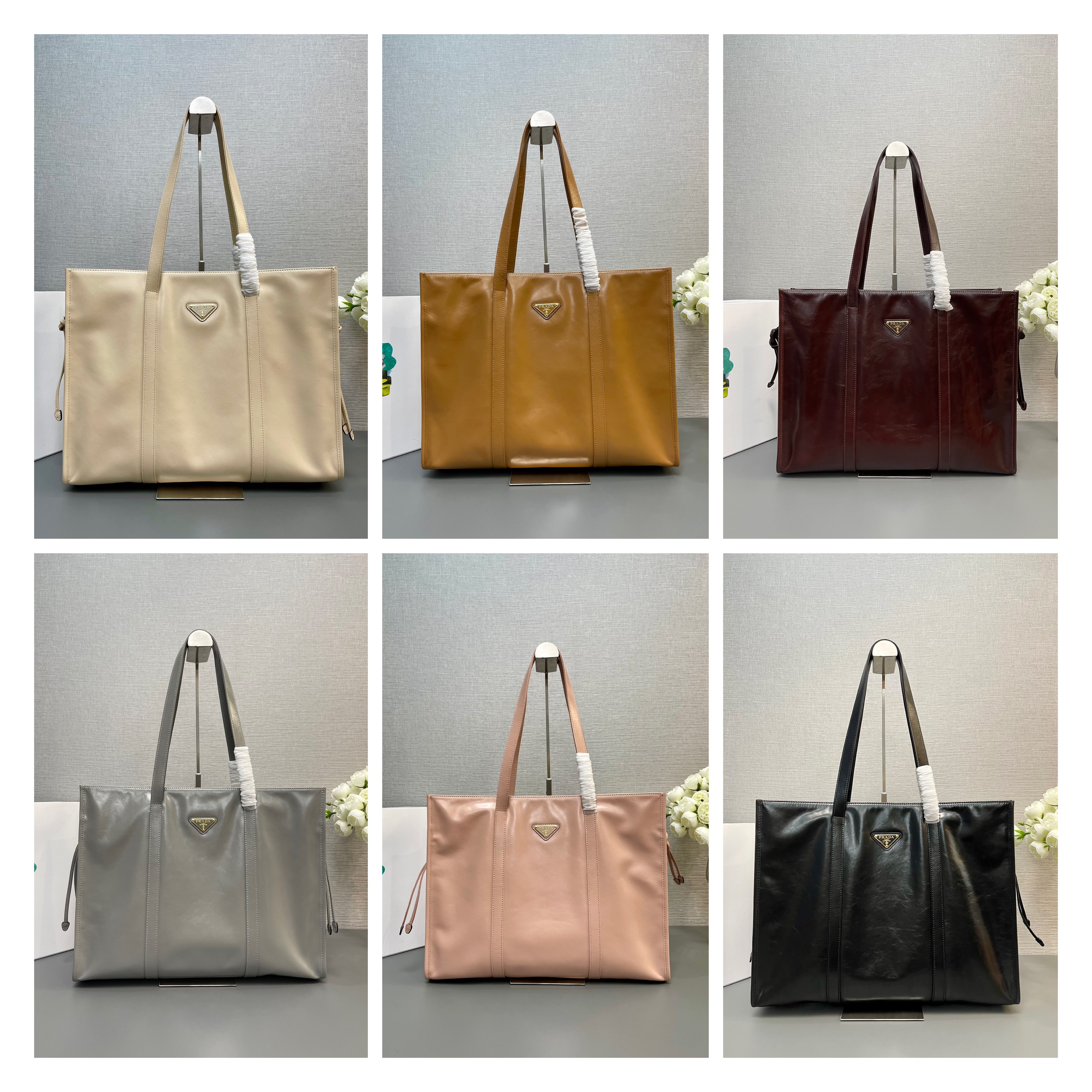 PRADA Tote bag / Cowhide leather / 39CM