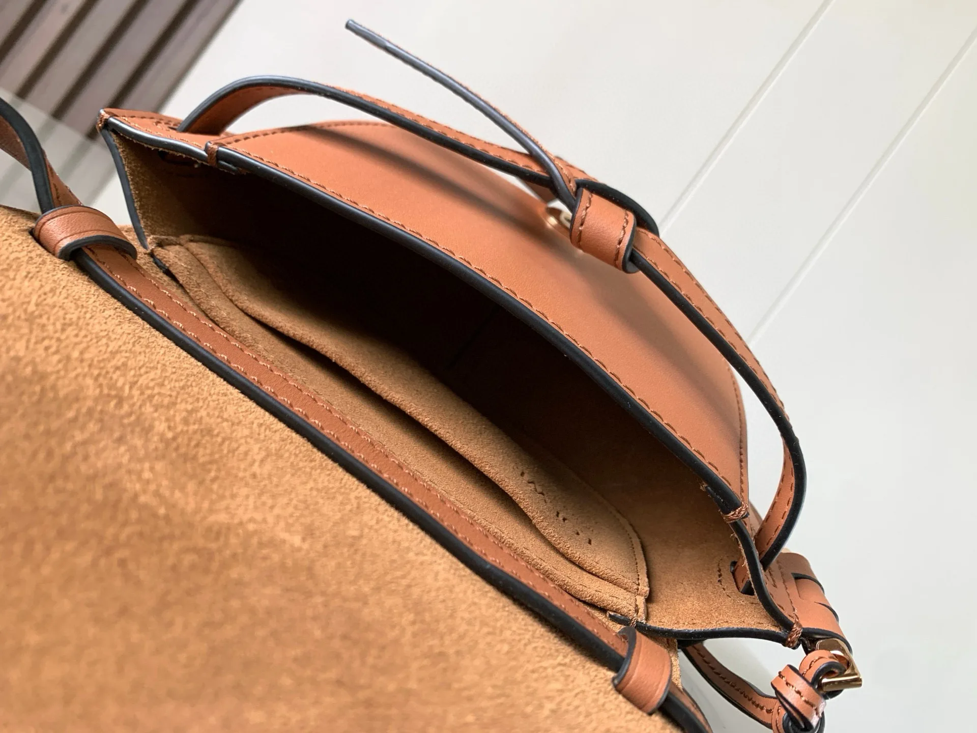 Loewe Brown Calfskin Shoulder Bag product photo from LabelPicks