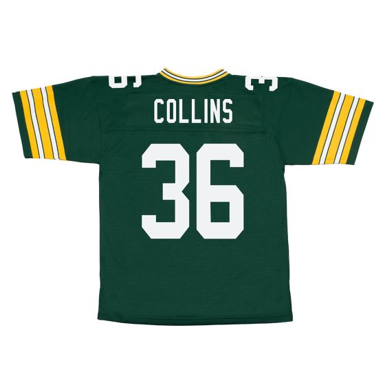 Aaron Collins Green Bay Packers Authentic Throwback Retired Player Jersey - Green