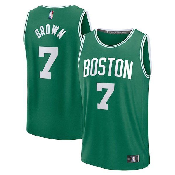 Jaylen Brown Boston Celtics  Youth Fast Break Replica Player Jersey - Icon Edition - Kelly Green