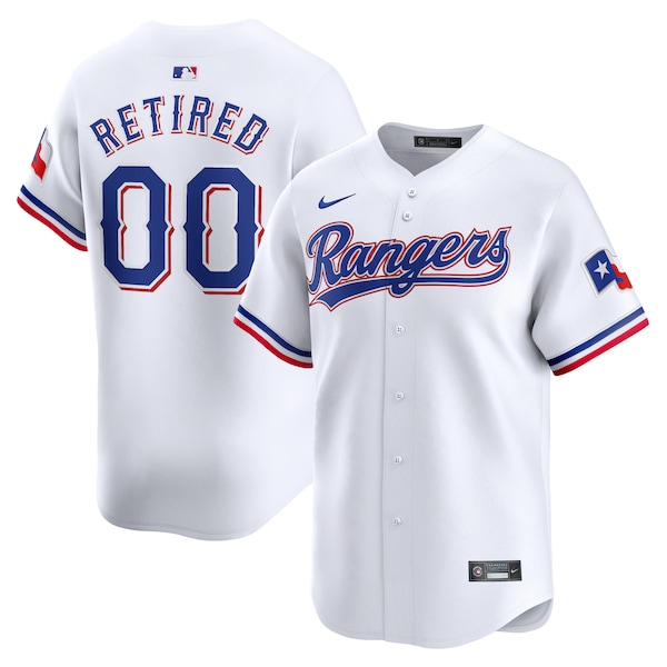 Texas Rangers Nike Home Limited Pick-A-Player Retired Roster Jersey - White