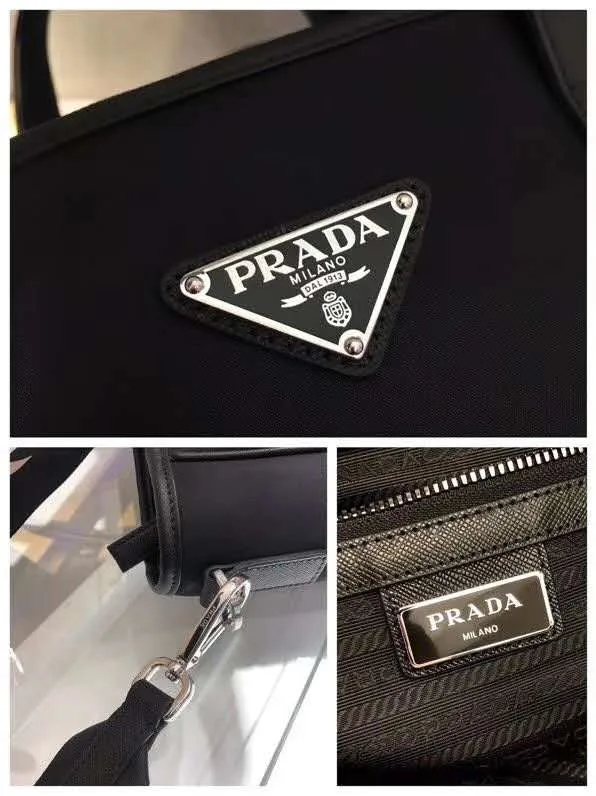 Prada Grained Leather Tote Bag product photo from LabelPicks
